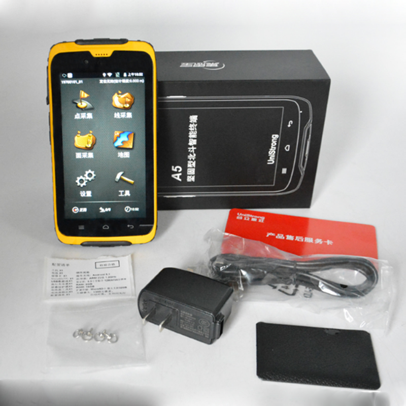 当前热销集思宝a5北斗全星专业户外gps智能终端gis手持机经纬度定位仪